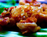 新玉ねぎと黒酢のごま油から揚げ♫作り方4写真