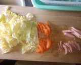 辛ラーメンでやきそば作り方1写真