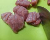 豚肉バラとマッシュルームのカレー作り方3写真