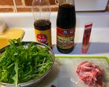 水菜のタイ風炒め作り方1写真