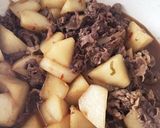 ピリ辛牛肉大根煮作り方6写真