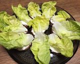 サラダ菜でブルスケッタ!!作り方5写真