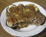 ごま油香るナスはさみ焼き作り方4写真
