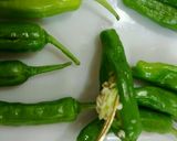 ぷちおかず♥ししとうに詰めて焼くだけ作り方1写真