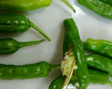 ぷちおかず♥ししとうに詰めて焼くだけ作り方1写真