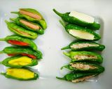 ぷちおかず♥ししとうに詰めて焼くだけ作り方4写真