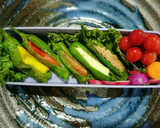 ぷちおかず♥ししとうに詰めて焼くだけ作り方6写真