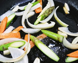 冷蔵庫の残り野菜で簡単豚キムチ炒め作り方4写真