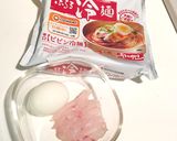 お刺身も甘辛美味！ふるるビビン冷麺作り方1写真