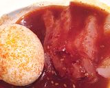 お刺身も甘辛美味！ふるるビビン冷麺作り方4写真