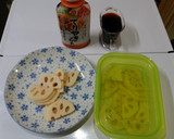 市販のたれで簡単れんこん＆ぶりの照り焼き作り方1写真