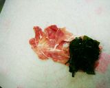 ぷちおかず♥磯辺焼き(ワカメの豚肉巻き)作り方4写真