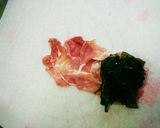 ぷちおかず♥磯辺焼き(ワカメの豚肉巻き)作り方4写真