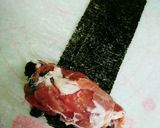 ぷちおかず♥磯辺焼き(ワカメの豚肉巻き)作り方6写真