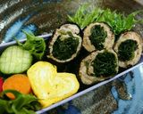 ぷちおかず♥磯辺焼き(ワカメの豚肉巻き)作り方11写真