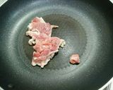 ぷちおかず♥根野菜とワカメの豚肉炒め作り方3写真