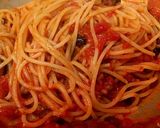 スパゲティ プッタネスカ作り方8写真