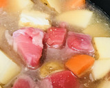 豚じゃが＆厚揚げのあまから煮作り方2写真