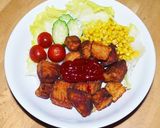マグロステーキ on ケチャップ作り方14写真