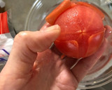 手順3つ、トマトまるごと、超簡単おかず作り方2写真