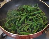 ウドの葉のごま油炒め作り方4写真