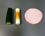 お弁当に♡ちくわんわん　ฅU•ﻌ•Uฅ　作り方1写真