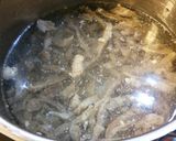 牛スジ細切り丼。作り方4写真