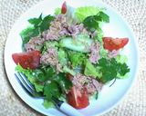 ひとりで食べる時のトストサラダの基本♪作り方7写真