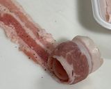 ミニトマトの豚バラ巻き作り方1写真