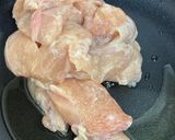 簡単　鶏むね肉のてりマヨ作り方3写真