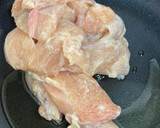 簡単　鶏むね肉のてりマヨ作り方3写真