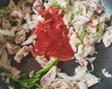 豚こまのケチャップ炒め作り方6写真