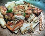 鮭と白菜のチリ味噌ソース作り方7写真