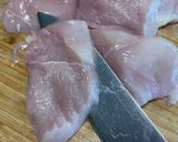 鶏むねやわらか😋チキンカツ揚げ焼きで簡単作り方1写真