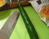 最速のきゅうり入りのオムライス作り方8写真