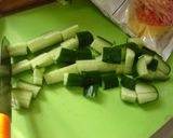 最速のきゅうり入りのオムライス作り方11写真