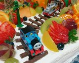 クリスマス★節約簡単トーマスキャラケーキ作り方26写真
