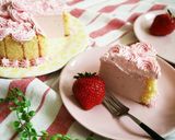 簡単！母の日♪お花の苺レアチーズケーキ作り方11写真