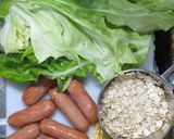 鍋の残り物で作る美味なオートミールの雑炊作り方1写真
