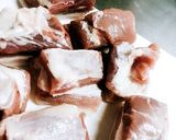 【お弁当用】豚だけの普通の角煮作り方1写真