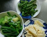 山菜の塩麹パスタ作り方3写真