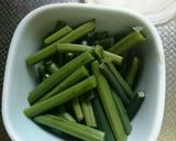 山菜の塩麹パスタ作り方4写真