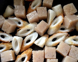 ♪じゃがいもとちくわと蒟蒻の煮物♪作り方3写真