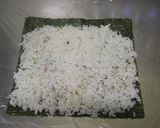 かぶりついて!!梅カツオマヨにぎり～♬作り方2写真