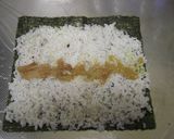 かぶりついて!!梅カツオマヨにぎり～♬作り方3写真