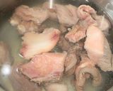 材料2種類☆基本の牛すじの煮込み作り方1写真