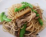 舞茸のこスパゲッティ作り方9写真
