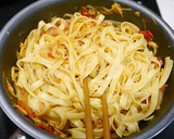 簡単！桜えびと新玉葱の和風パスタ作り方5写真