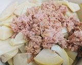 シーチキンとたけのこ炊いたん作り方1写真