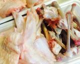 手羽 餃子 中に詰めてます作り方1写真